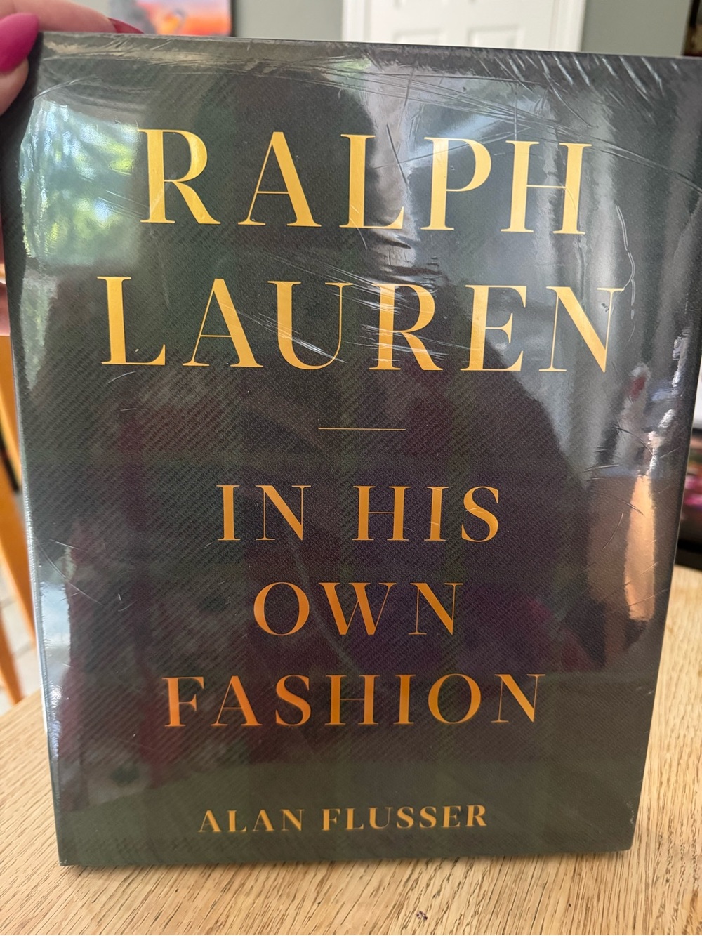 Ralph Lauren In His Own Fashion by Alan Flusser Hardcover Design Book Luxury